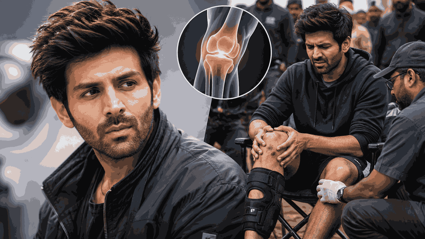 कार्तिक आर्यन शूटिंग के दौरान घायल, घुटने की होगी सर्जरी