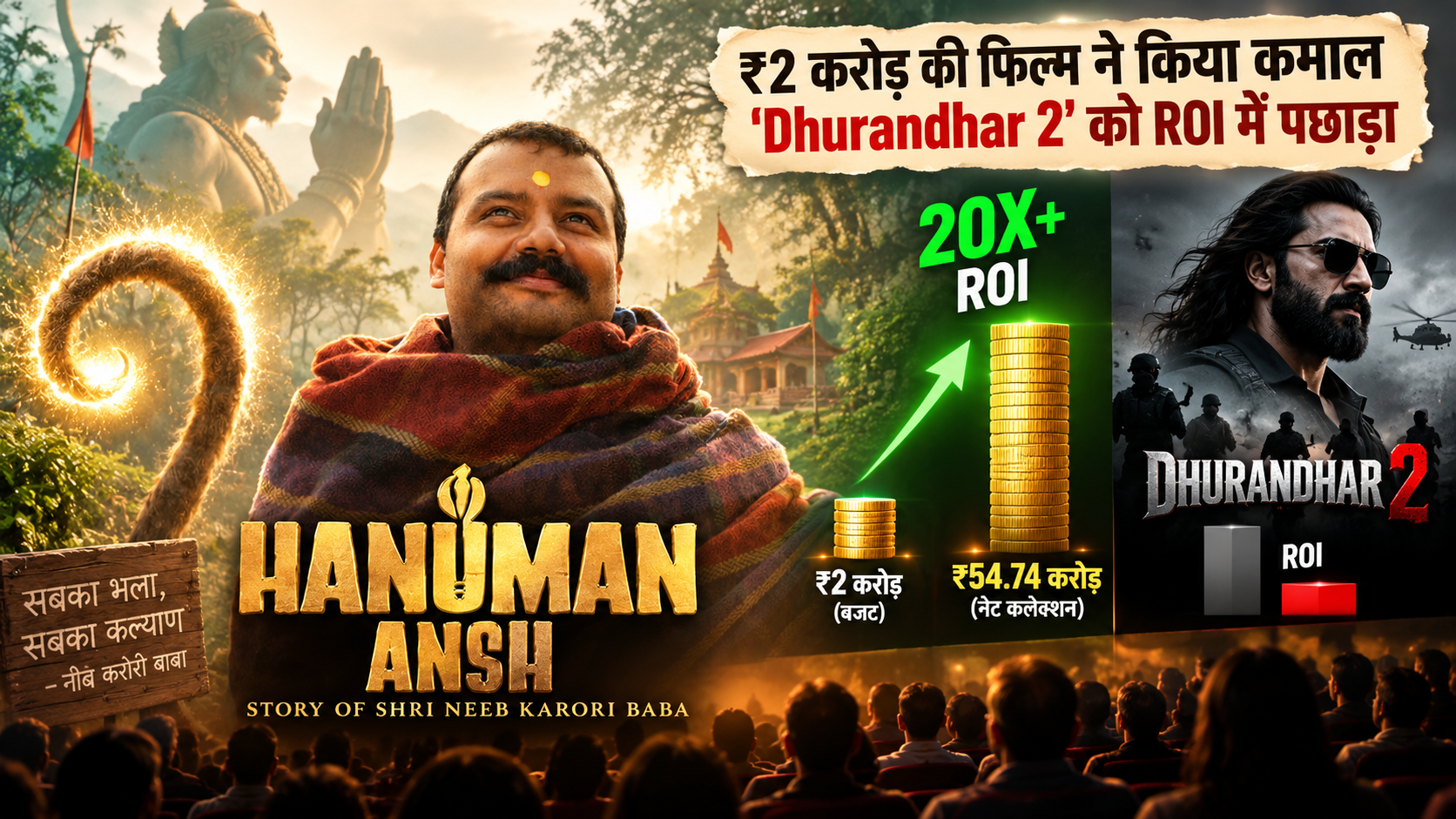 ₹2 करोड़ की फिल्म ने किया कमाल, ‘Dhurandhar 2’ को ROI में पछाड़ा
