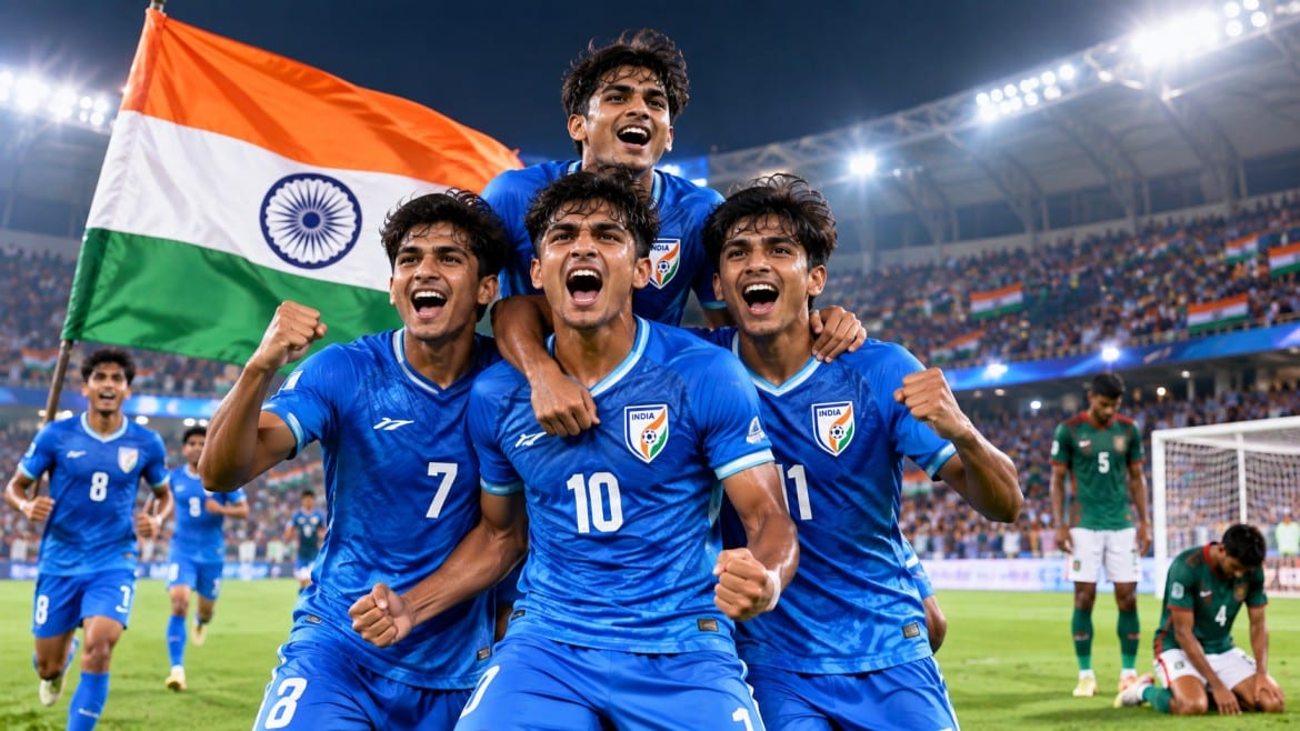 भारत ने 20 साल बाद AFC U-20 एशियन कप में बनाई जगह