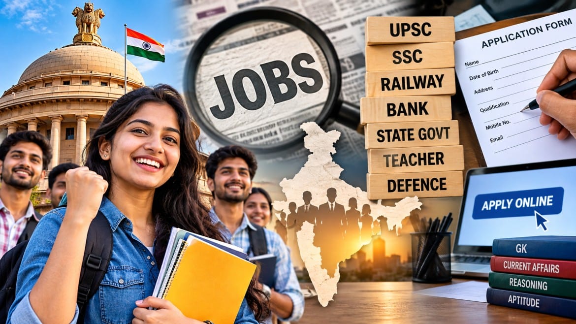 सरकारी नौकरी की तैयारी कर रहे युवाओं के लिए बड़ा मौका, कई भर्तियों की अंतिम तारीख इस हफ्ते