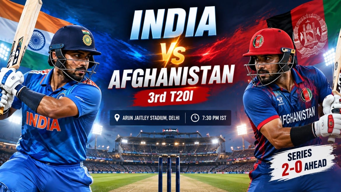 भारत vs अफगानिस्तान : तीसरा T20I