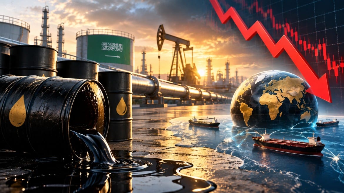 कच्चे तेल की कीमतों में गिरावट, Brent $104 से नीचे