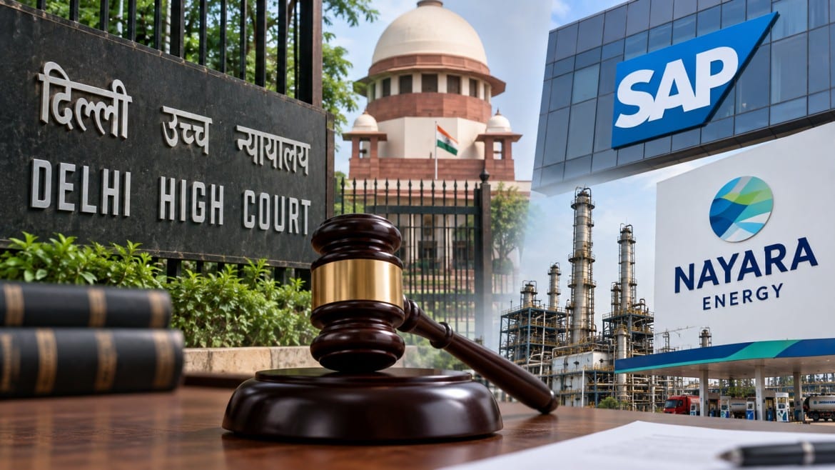 SAP को बड़ा झटका! दिल्ली हाईकोर्ट ने Nayara Energy की सेवाएं बहाल करने का दिया आदेश