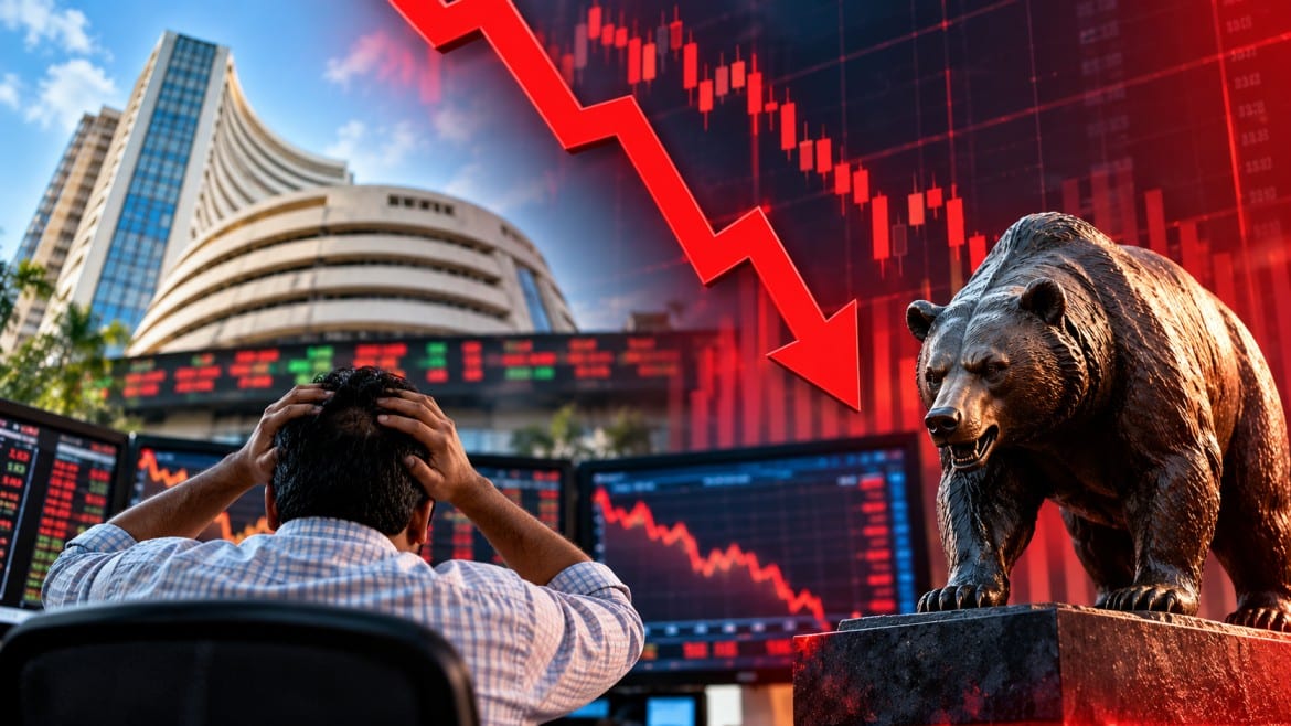 Nifty में लगातार गिरावट