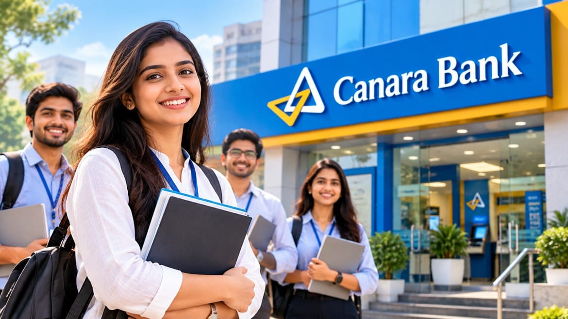 Canara Bank में 3,500 अप्रेंटिस पदों पर भर्ती