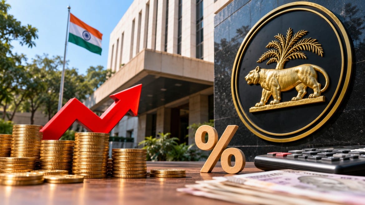 RBI पर ब्याज दर बढ़ाने का दबाव