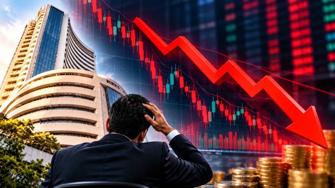 Sensex और Nifty में गिरावट