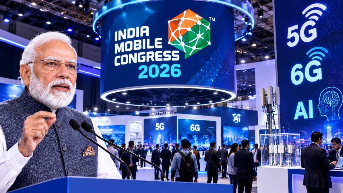 India Mobile Congress 2026 में 5G-6G और AI पर फोकस