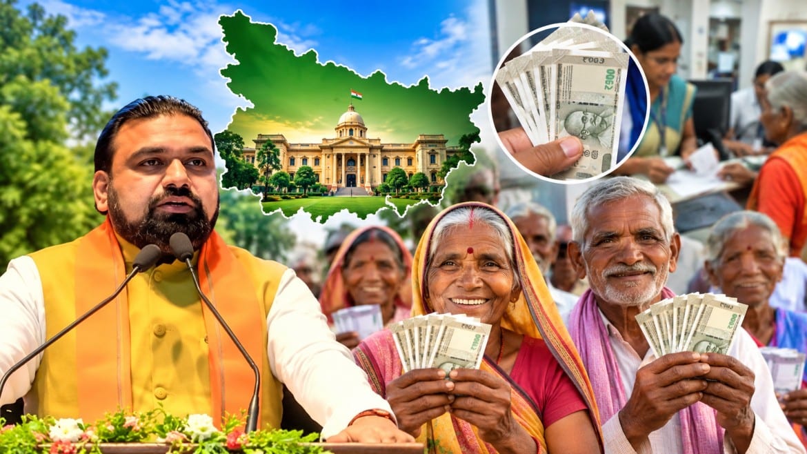 बिहार में 1.08 करोड़ लोगों को मिलेंगे ₹1,100 पेंशन