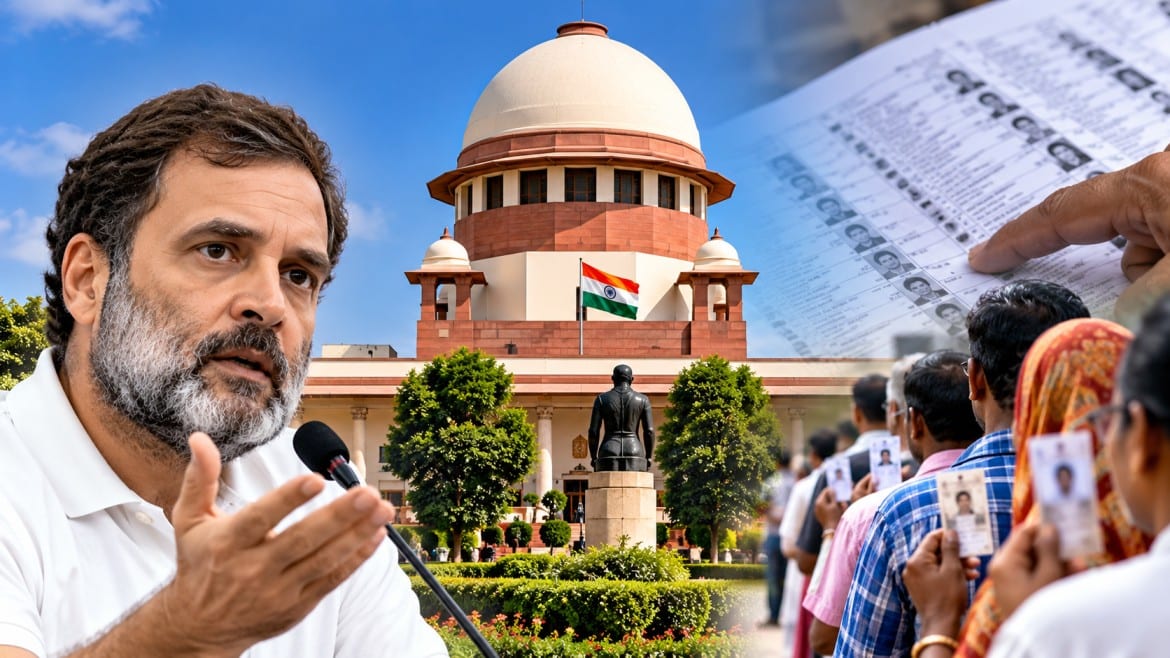 सुप्रीम कोर्ट में SIR मामले की सुनवाई, मतदाता सूची में बदलाव पर उठे सवाल